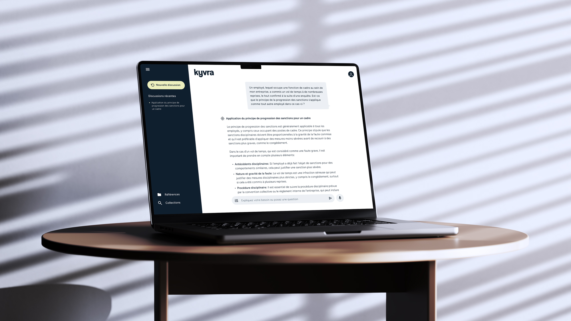 Démonstration de la plateforme Kyvr